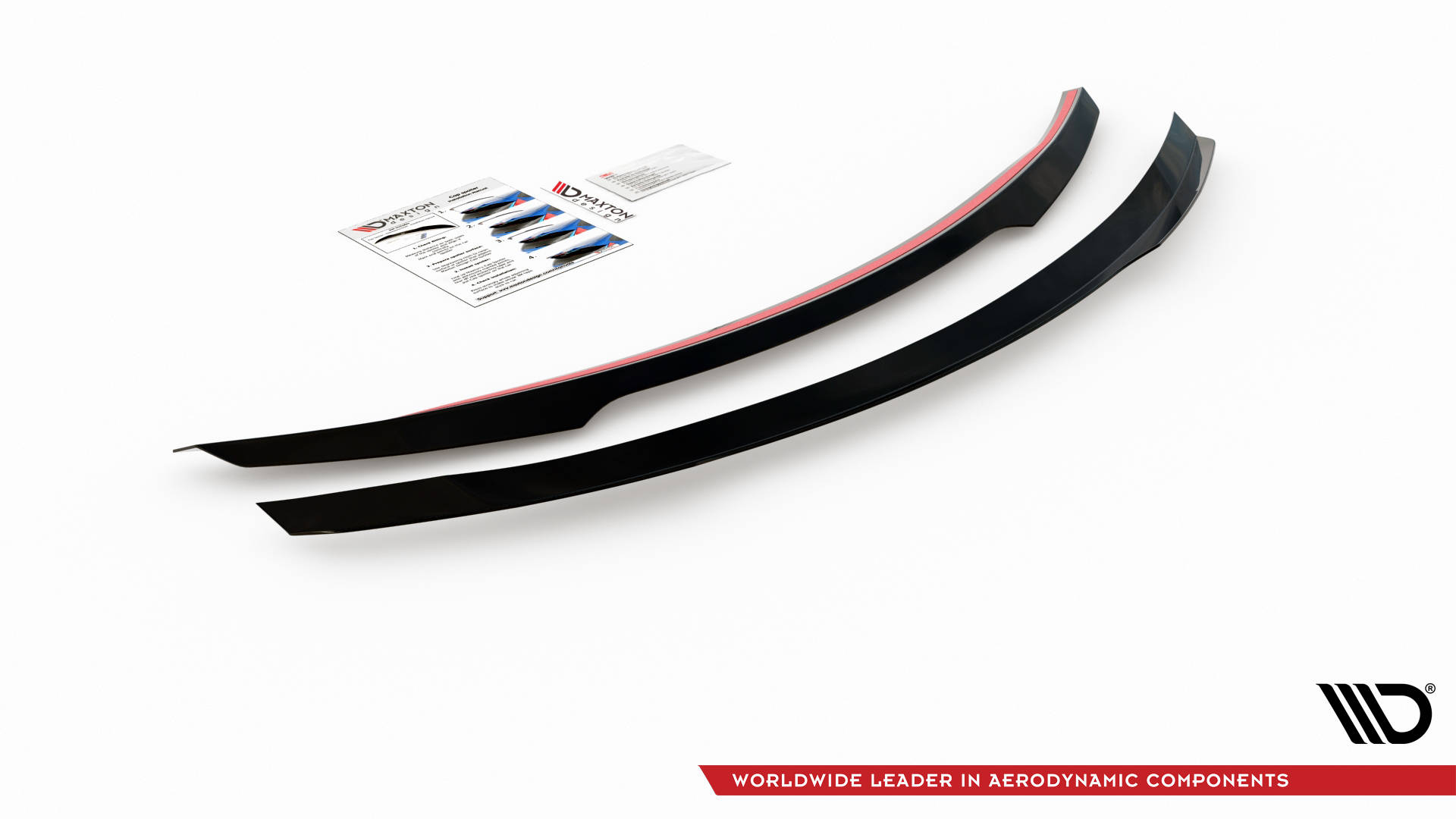 Heckspoiler Lippe passend für Infiniti Q60 S Mk2 schwarz Hochglanz