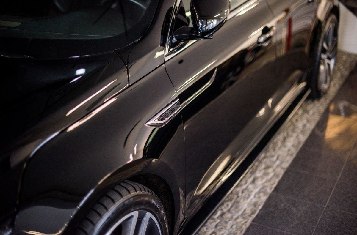 Street+ Seitenschweller Leisten passend für Renault Talisman schwarz Hochglanz
