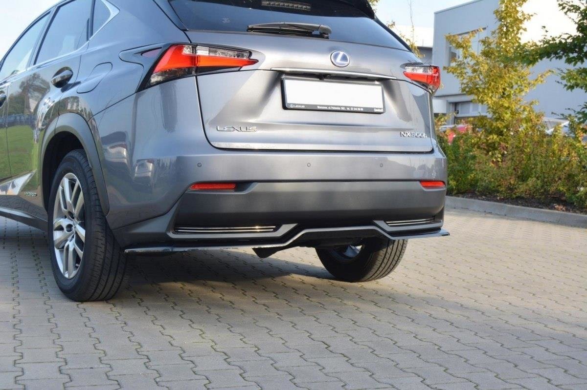 Heckansatz Lexus NX Mk1 H schwarz Hochglanz