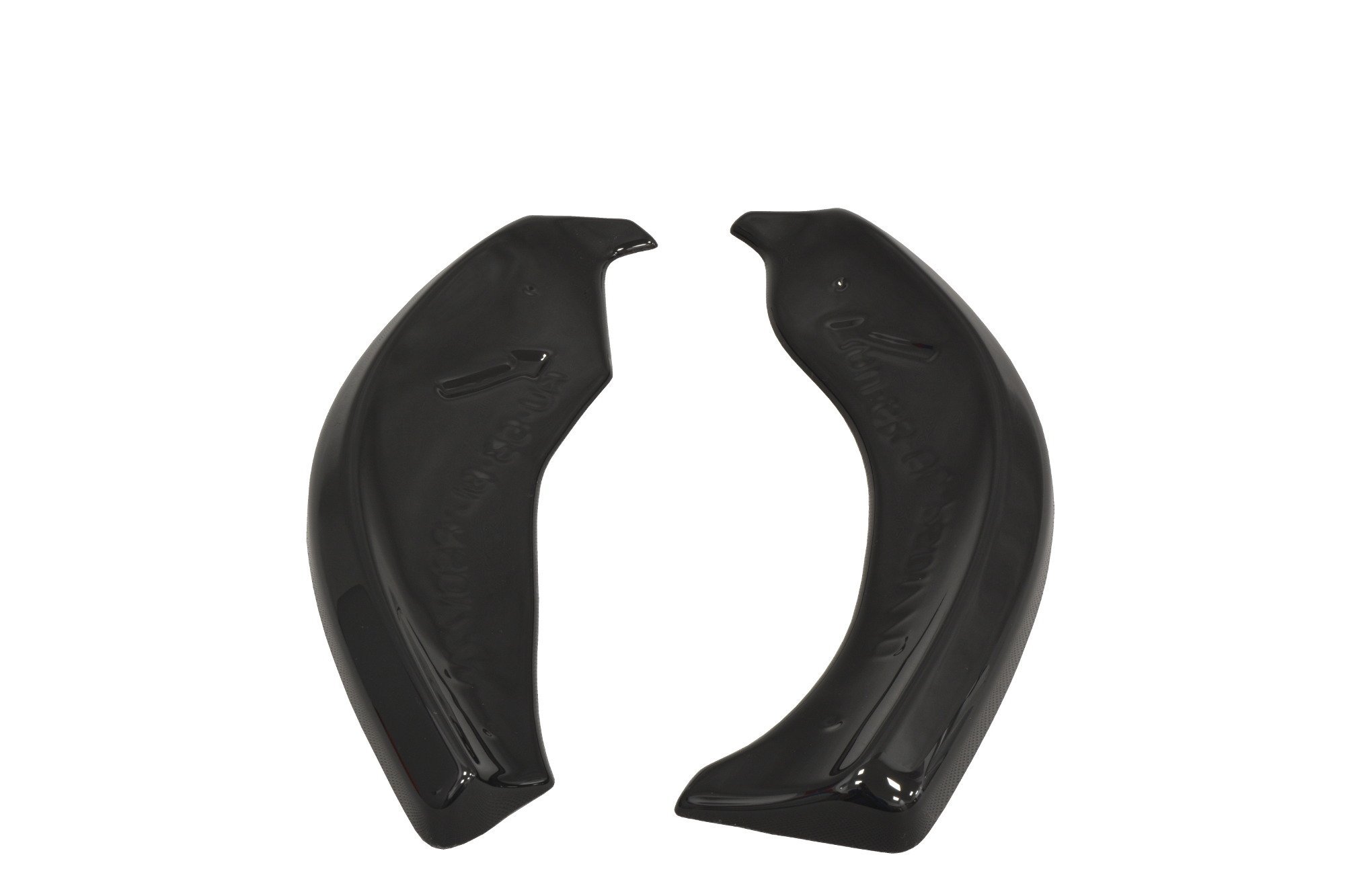 Heck Ansatz Flaps Diffusor V.1 für AUDI S3 8L schwarz Hochglanz