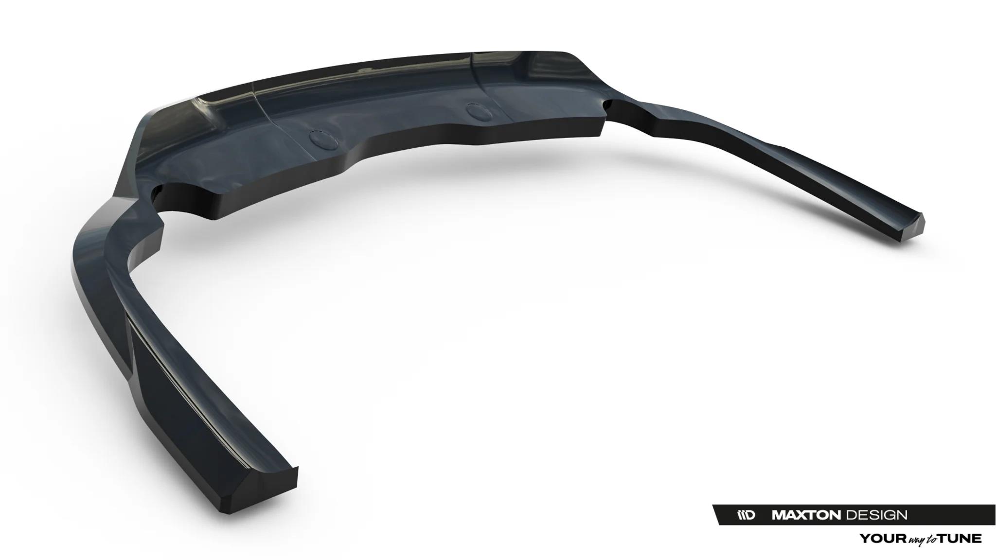 Diffusor Heckansatz passend für Jeep Grand Cherokee L Mk5 schwarz Hochglanz