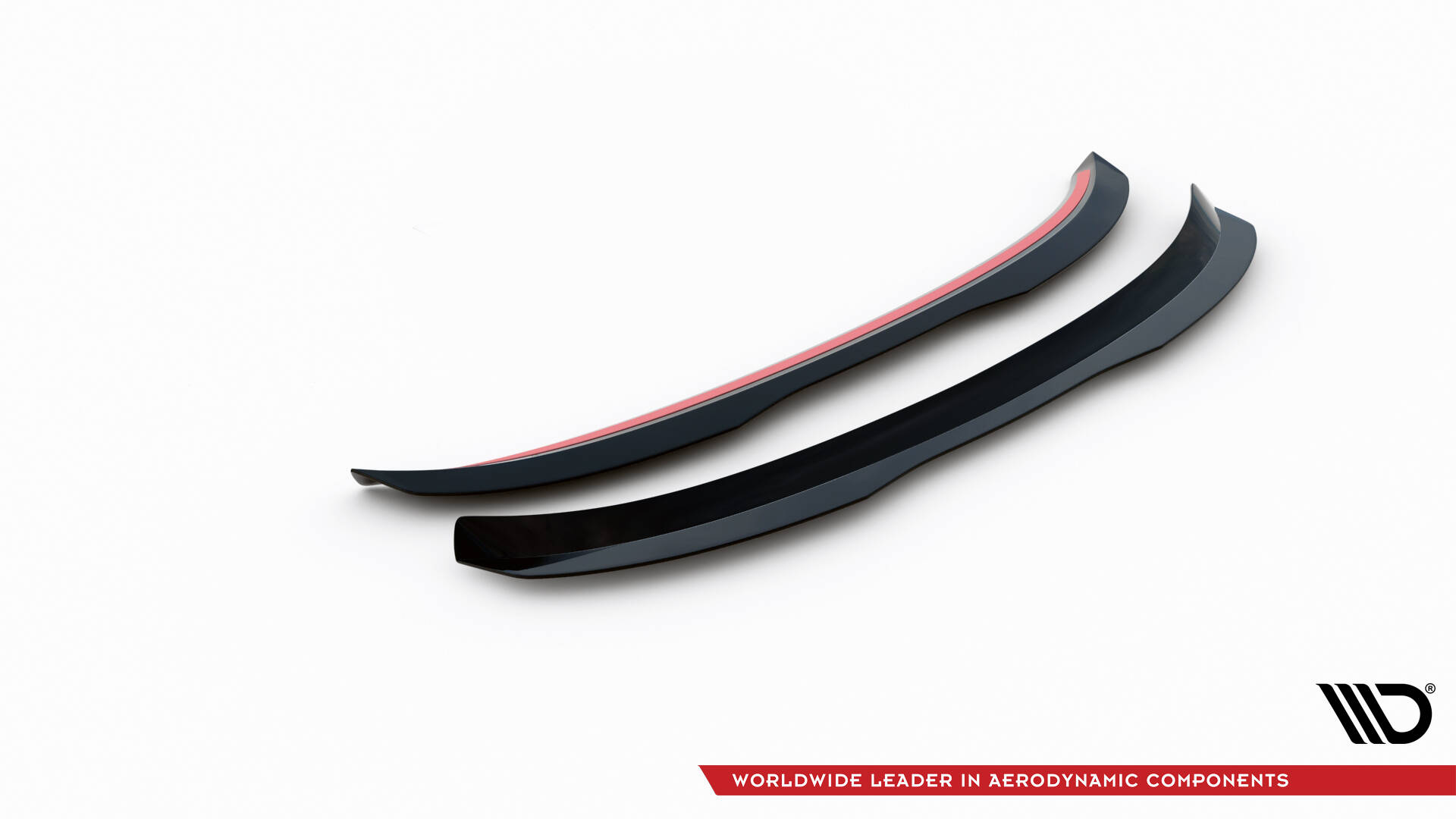 Spoiler CAP für VW SCIROCCO R schwarz Hochglanz