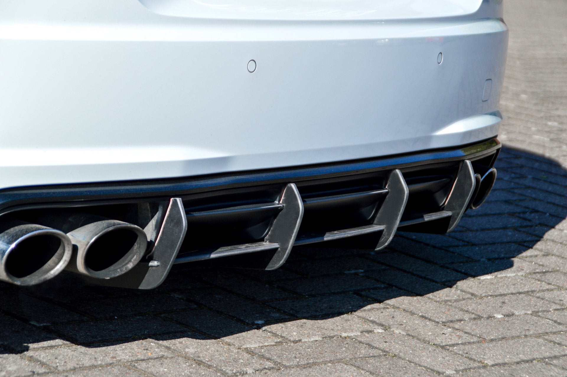Racing Heckansatz Diffusor für Audi TTS 8S Coupe+ Roadster