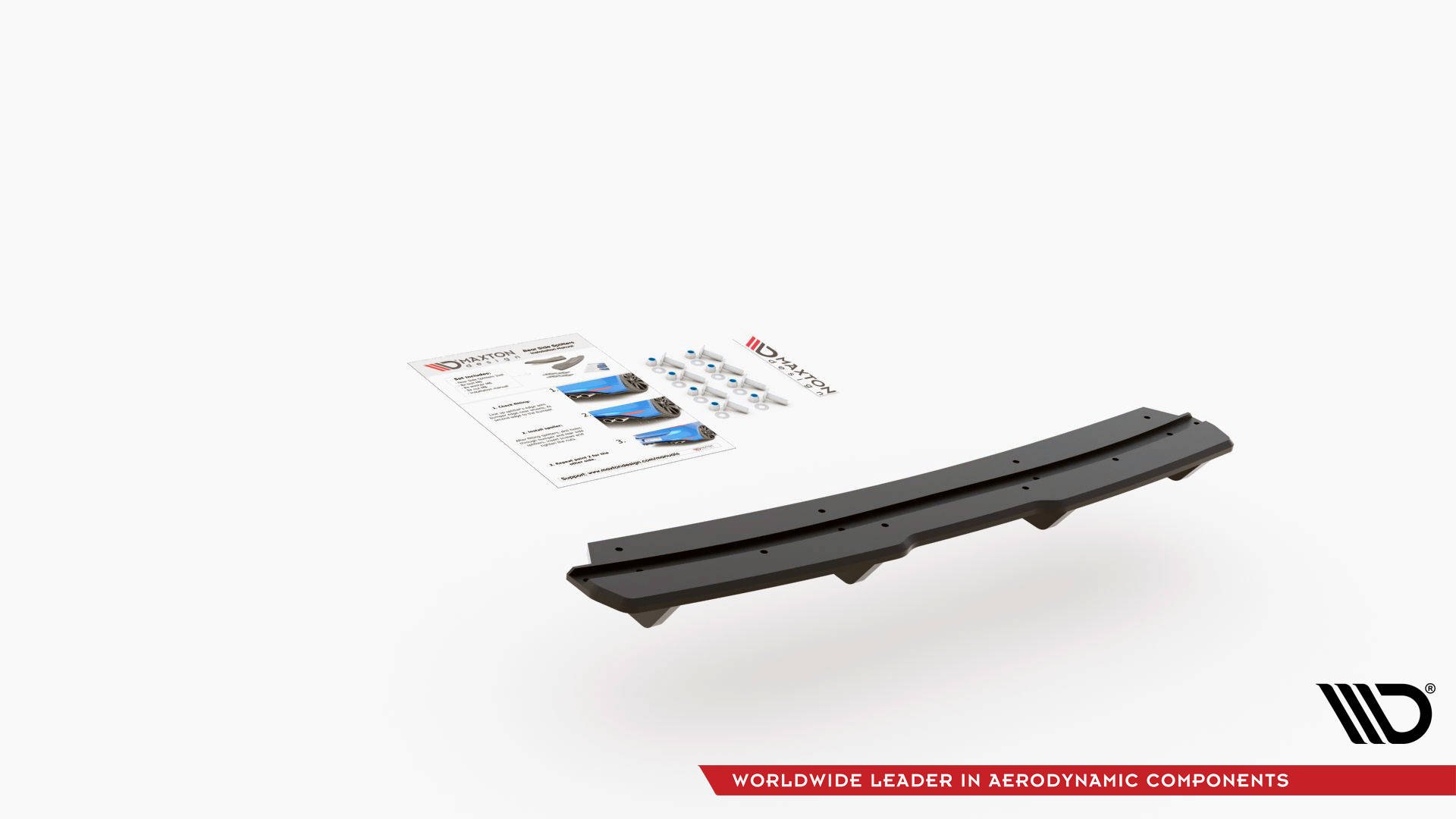 Street Pro Heckschürze Heck Ansatz Diffusor passend für BMW M135i F20 rot