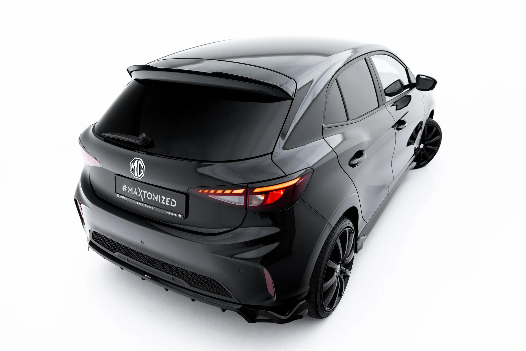 Heckspoiler Lippe passend für MG 3 Mk1 schwarz Hochglanz