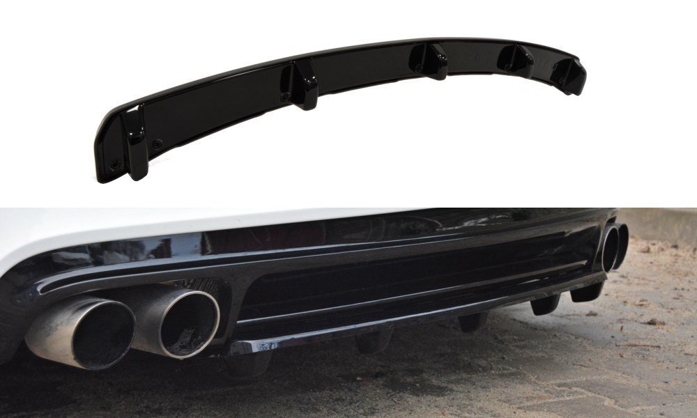 Heckansatz Audi TT S 8J DTM LOOK schwarz Hochglanz