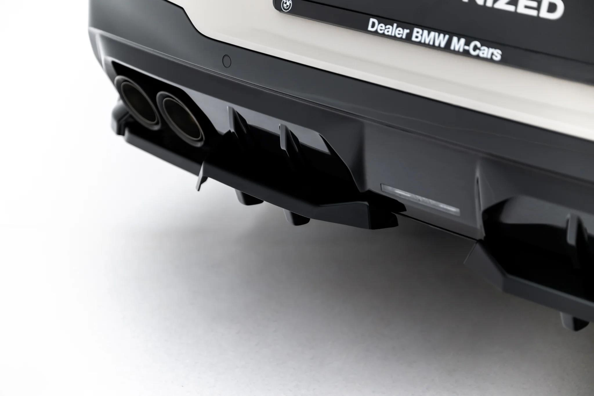 Diffusor Heckansatz passend für BMW X3 M50 G45 schwarz Hochglanz