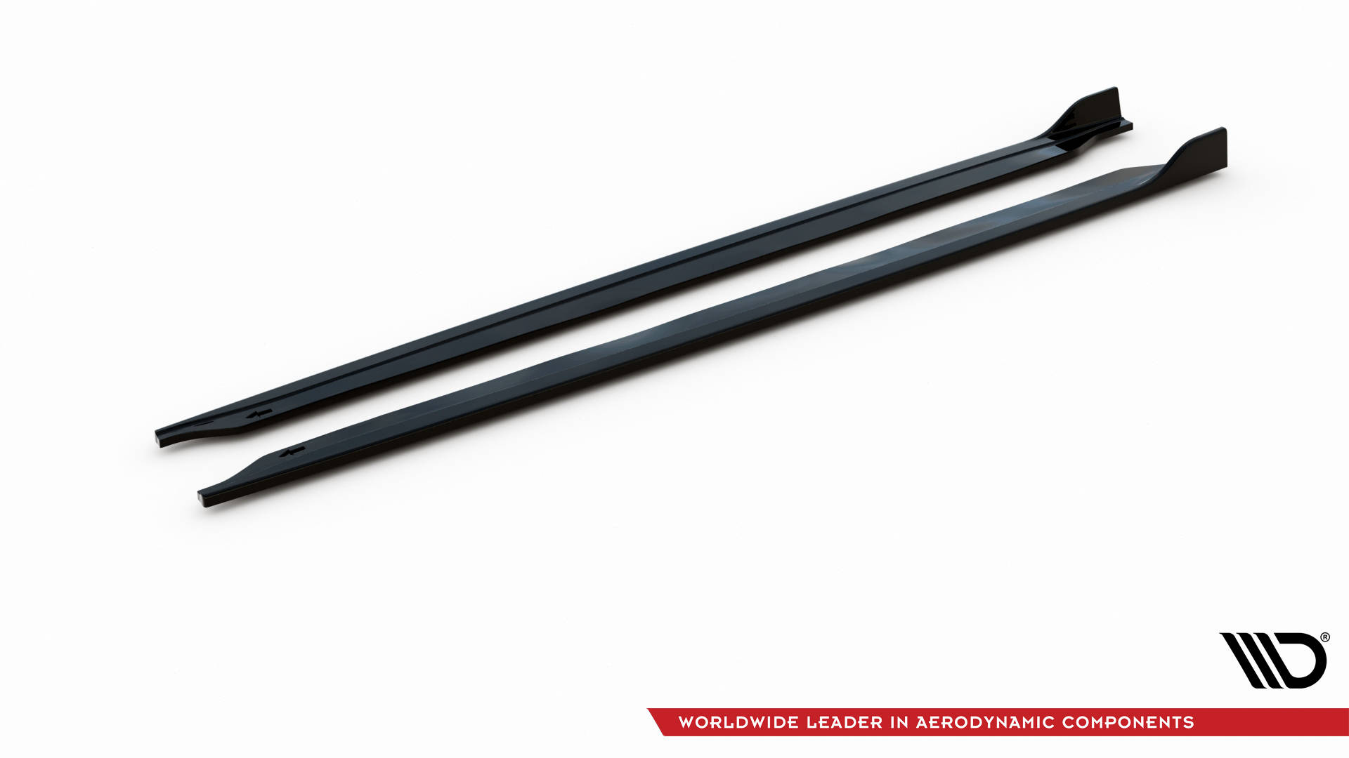 Street+ Seitenschweller Leisten V.2 passend für Mini Cooper John Cooper Works R56 schwarz Hochglanz