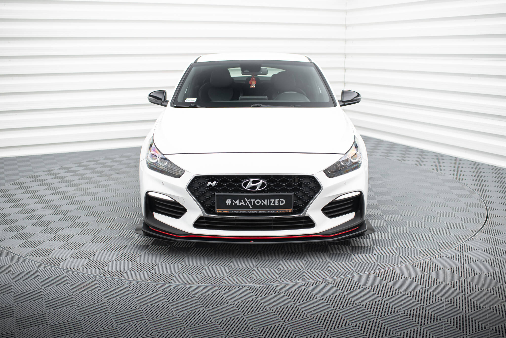 Flaps Hyundai I30 N Mk3 Hatchback / Fastback schwarz Hochglanz