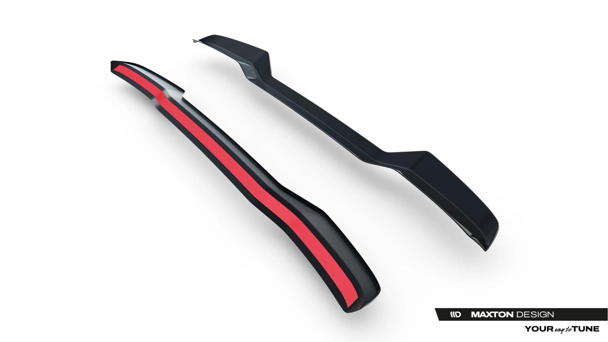 Heckspoiler Lippe Dacia Duster Mk3 schwarz Hochglanz