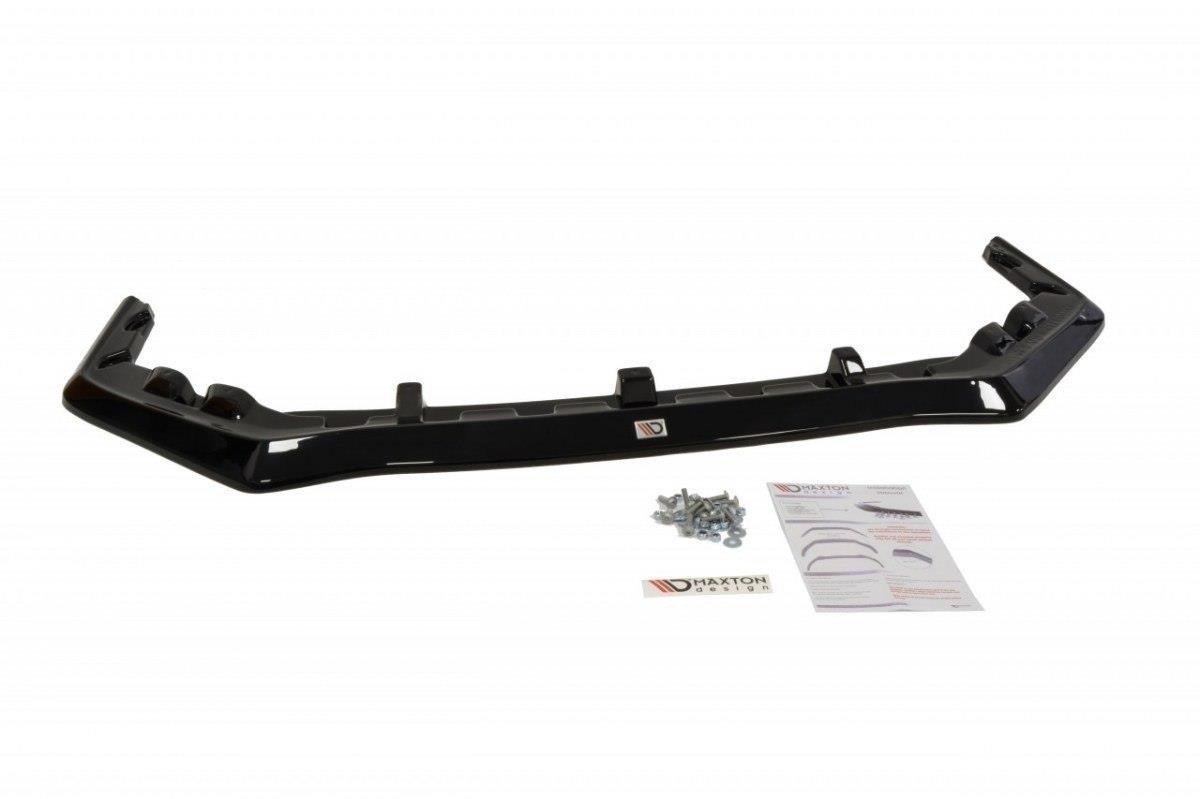 Street+ Spoilerlippe Front Ansatz passend für Subaru Impreza MK4 WRX STI V.1 schwarz Hochglanz