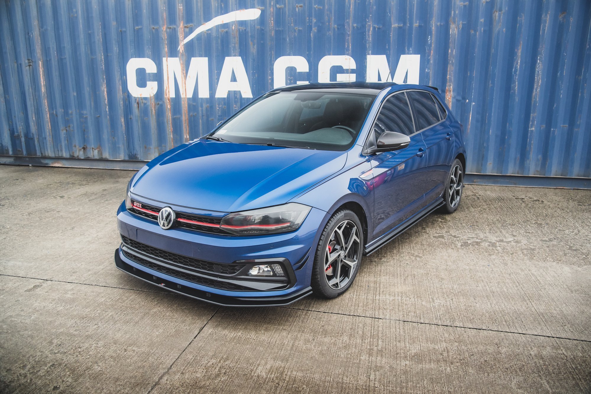 Street Pro Spoilerlippe Front Ansatz passend für VW Polo GTI Mk6