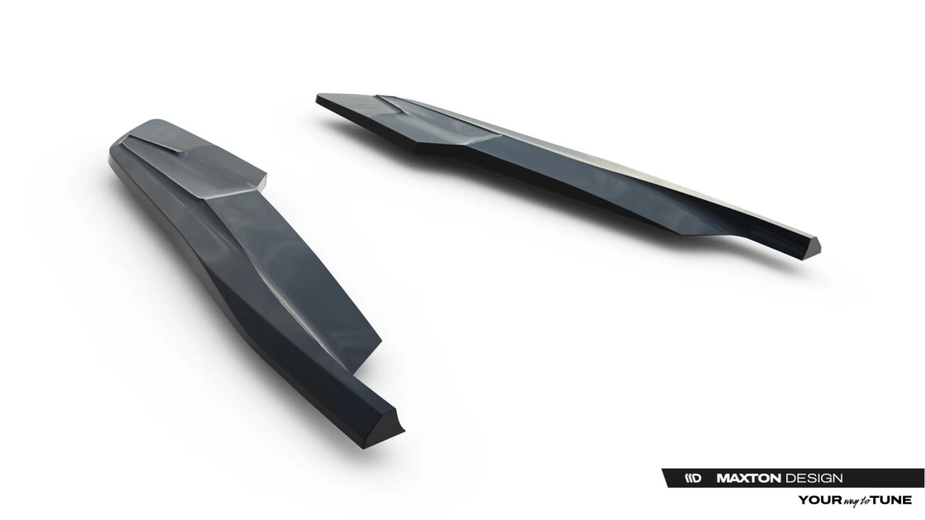 Diffusor Flaps V.2 passend für Audi S5 Coupe F5 schwarz Hochglanz