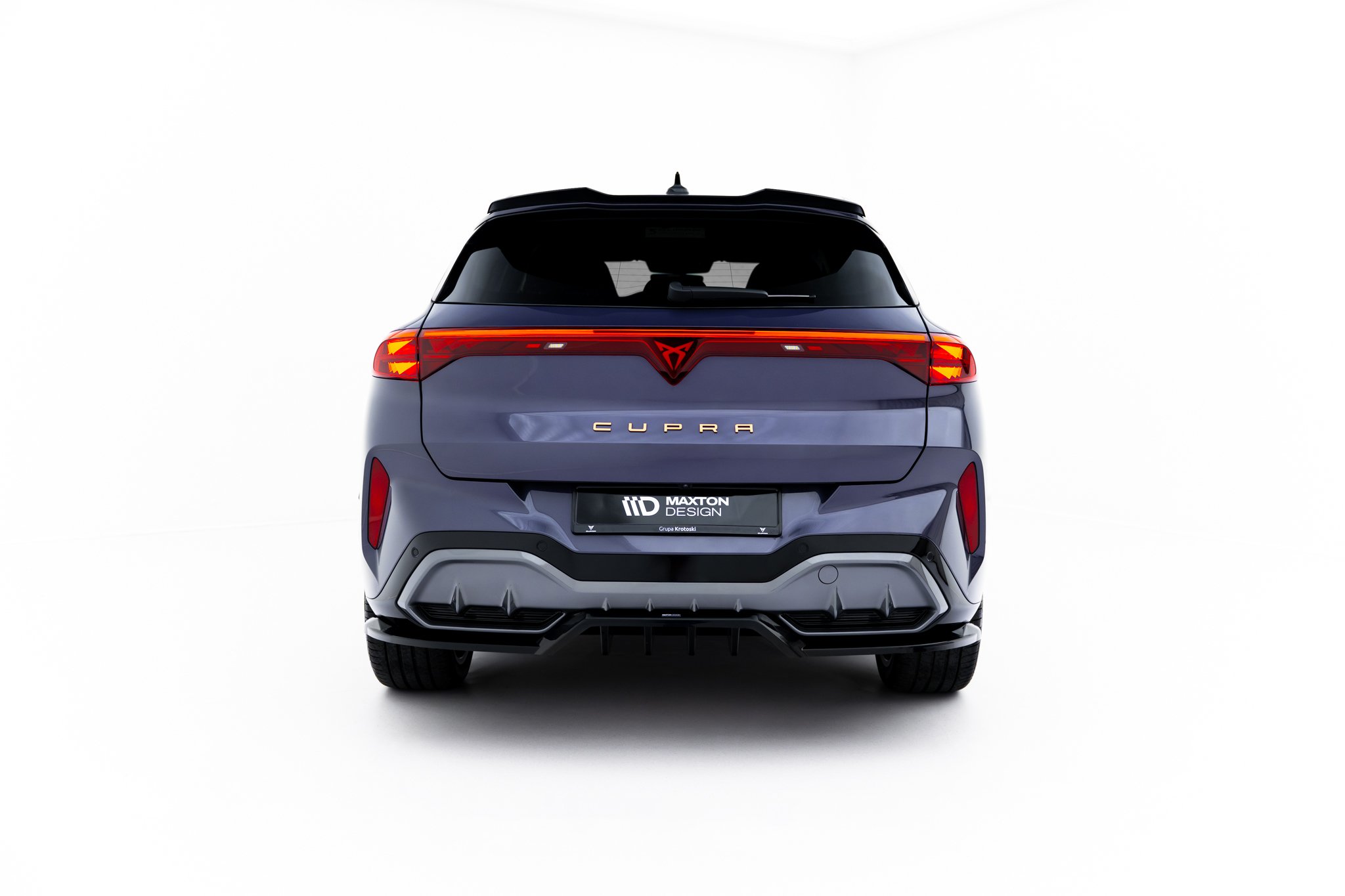 Diffusor Heckansatz V.2 passend für CUPRA Terramar Mk1 schwarz Hochglanz