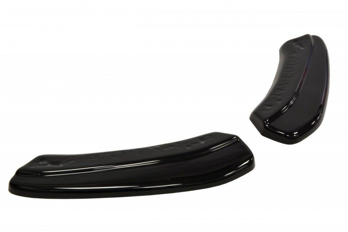 Heck Ansatz Flaps Diffusor für Alfa Romeo 147 GTA schwarz Hochglanz