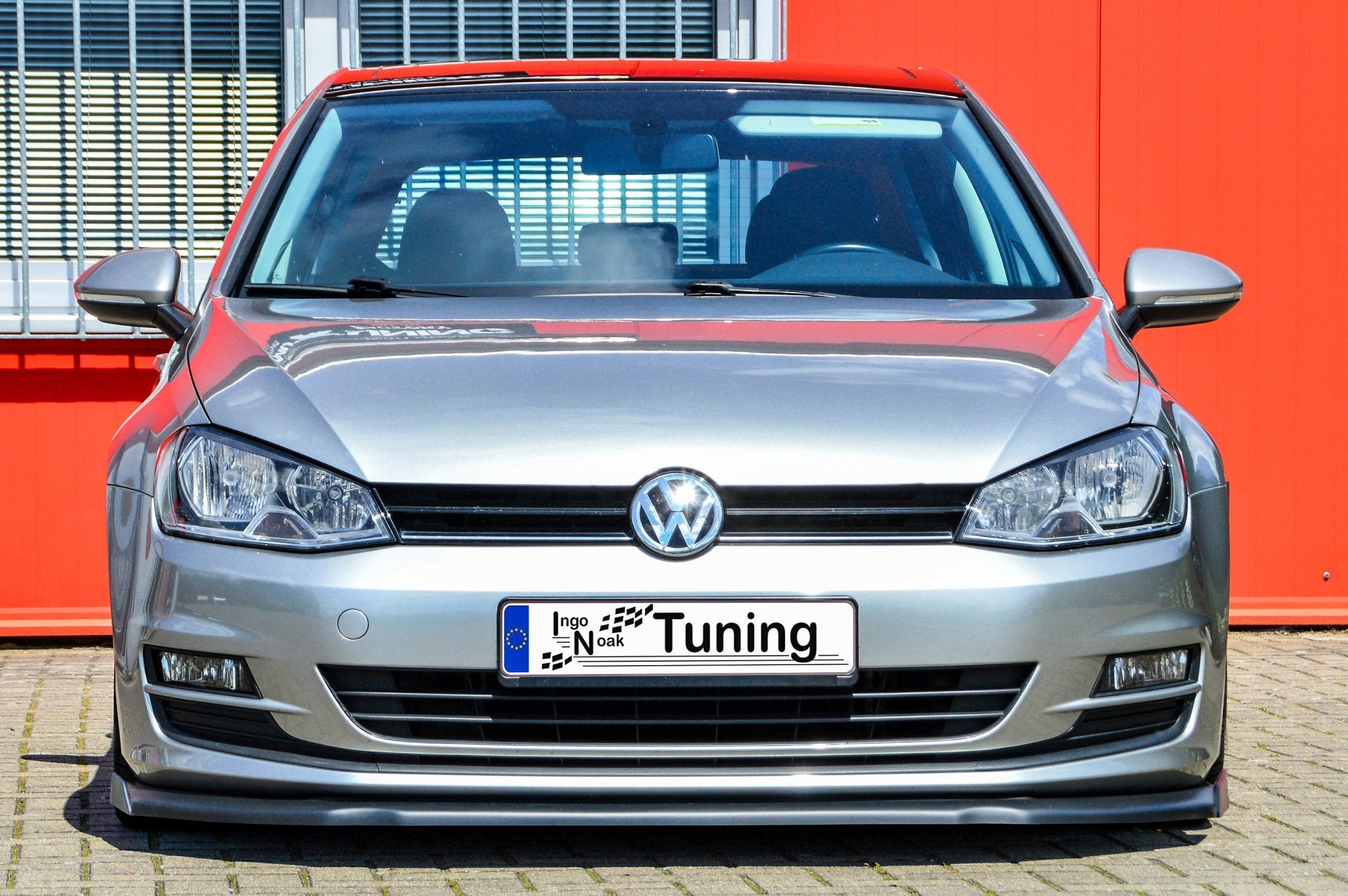 CUP Frontspoilerlippe mit Wing für VW Golf 7 AU Carbon Optik