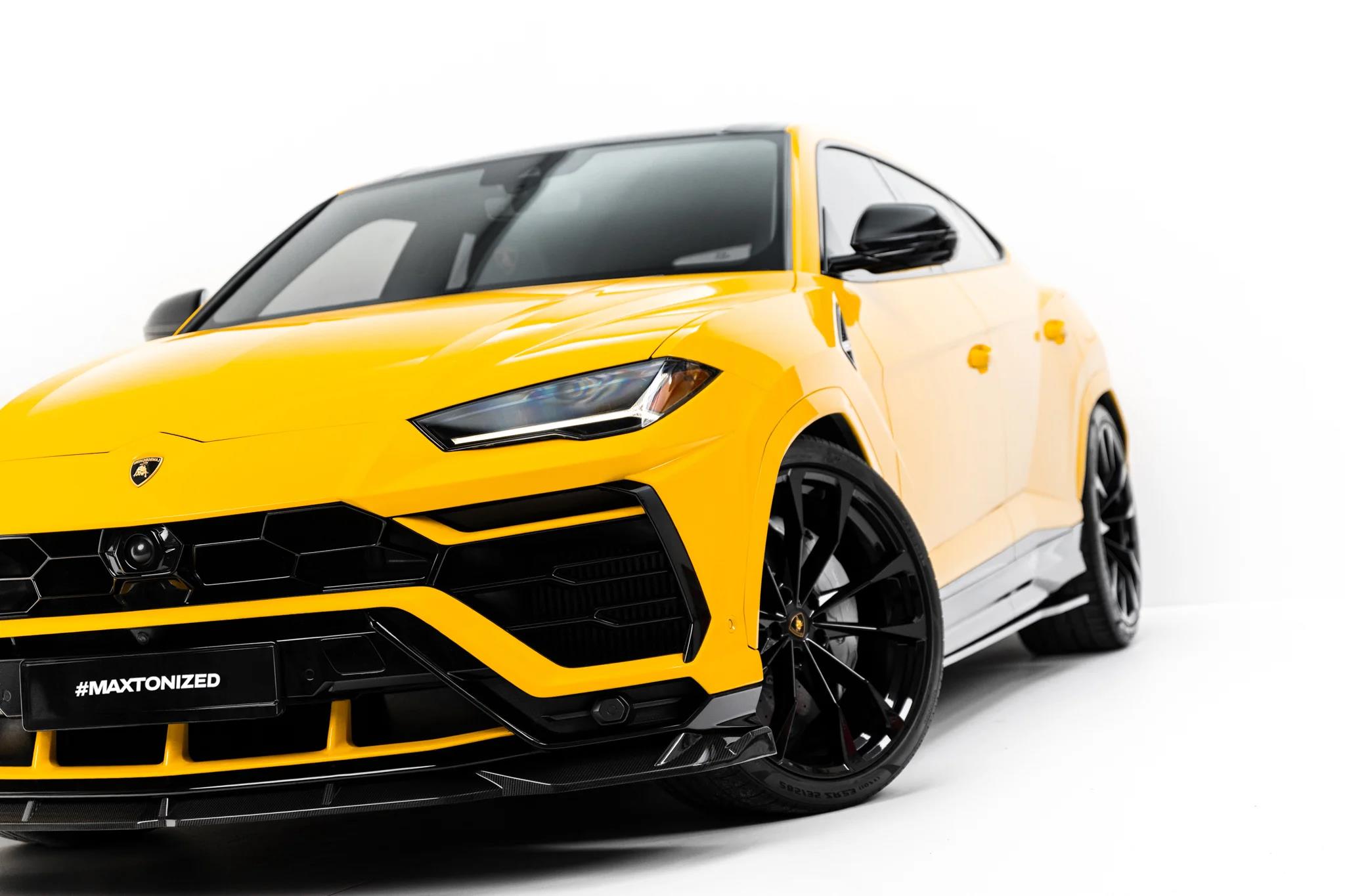 Prepreg Carbon Fiber Street+ Spoilerlippe Front Ansatz passend für Lamborghini Urus Mk 1