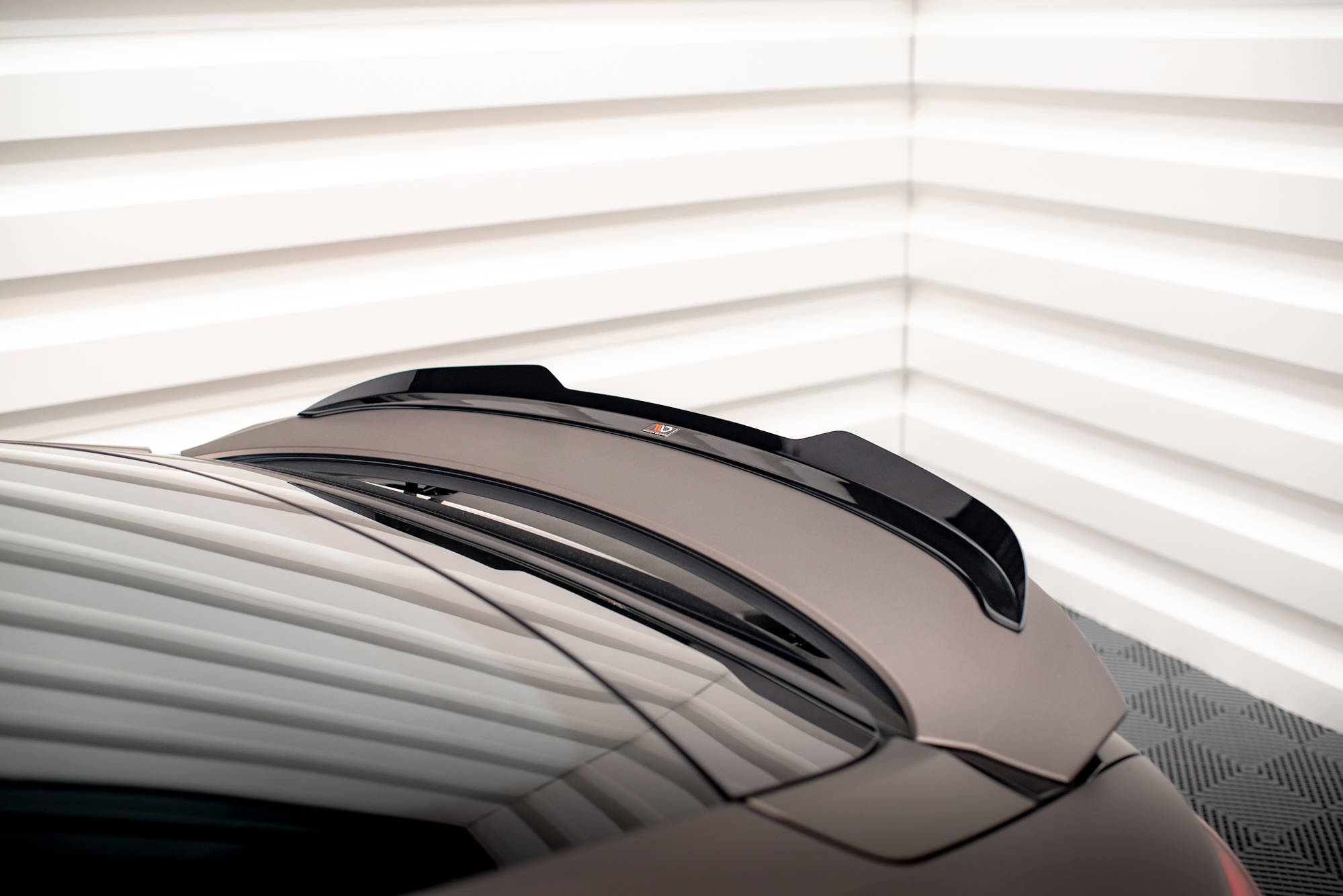 Heck Spoiler Aufsatz Abrisskante passend für Audi e-Tron GT / RS GT RS Mk1 schwarz Hochglanz