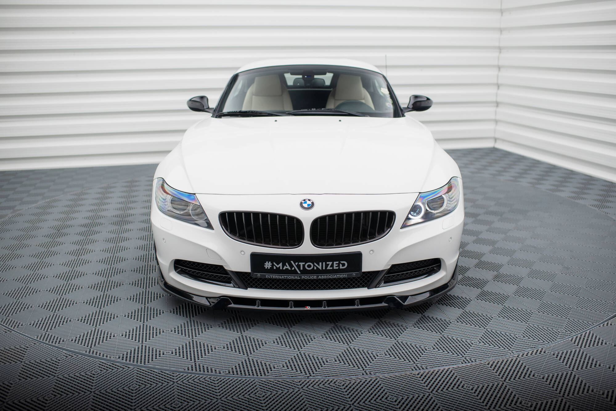 Street+ Spoilerlippe Front Ansatz V.2 passend für BMW Z4 E89 schwarz Hochglanz