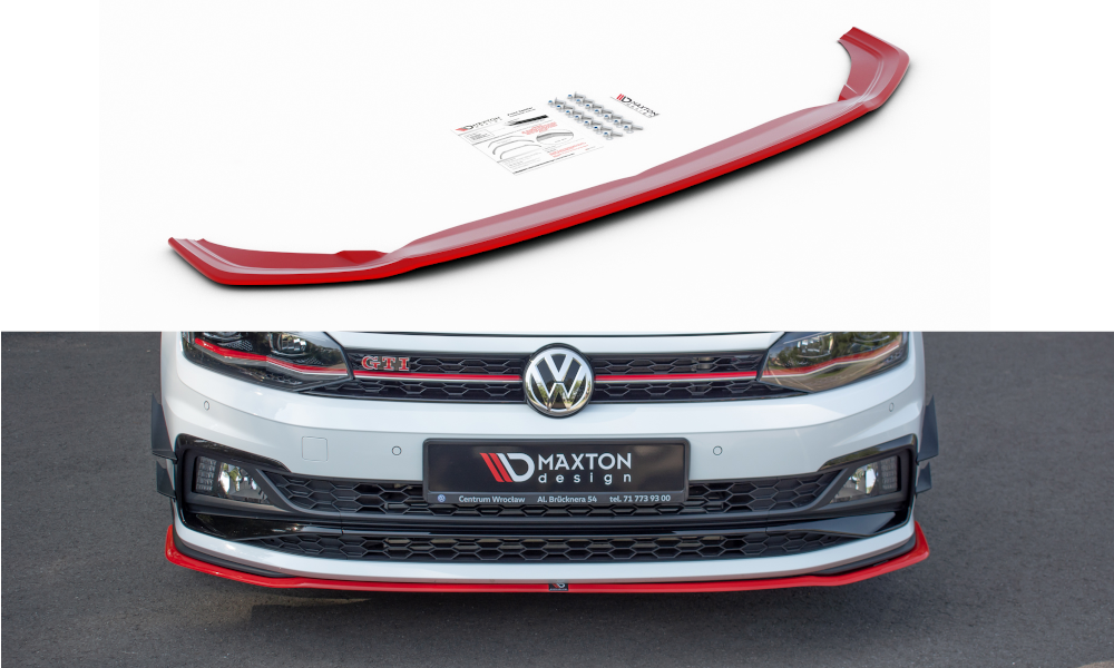 Front Ansatz V.2 für Volkswagen Polo GTI / R-line Mk6