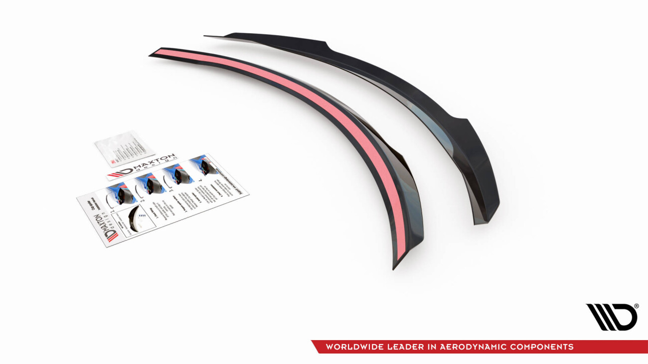 Heckspoiler Lippe passend für Infiniti Q60 S Mk2 schwarz matt
