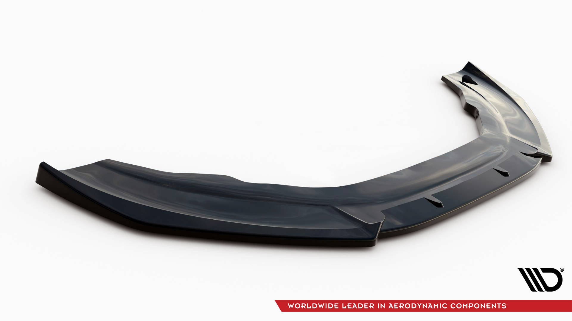 Street+ Spoilerlippe Front Ansatz passend für Audi A6 RS6 Look C7 schwarz Hochglanz