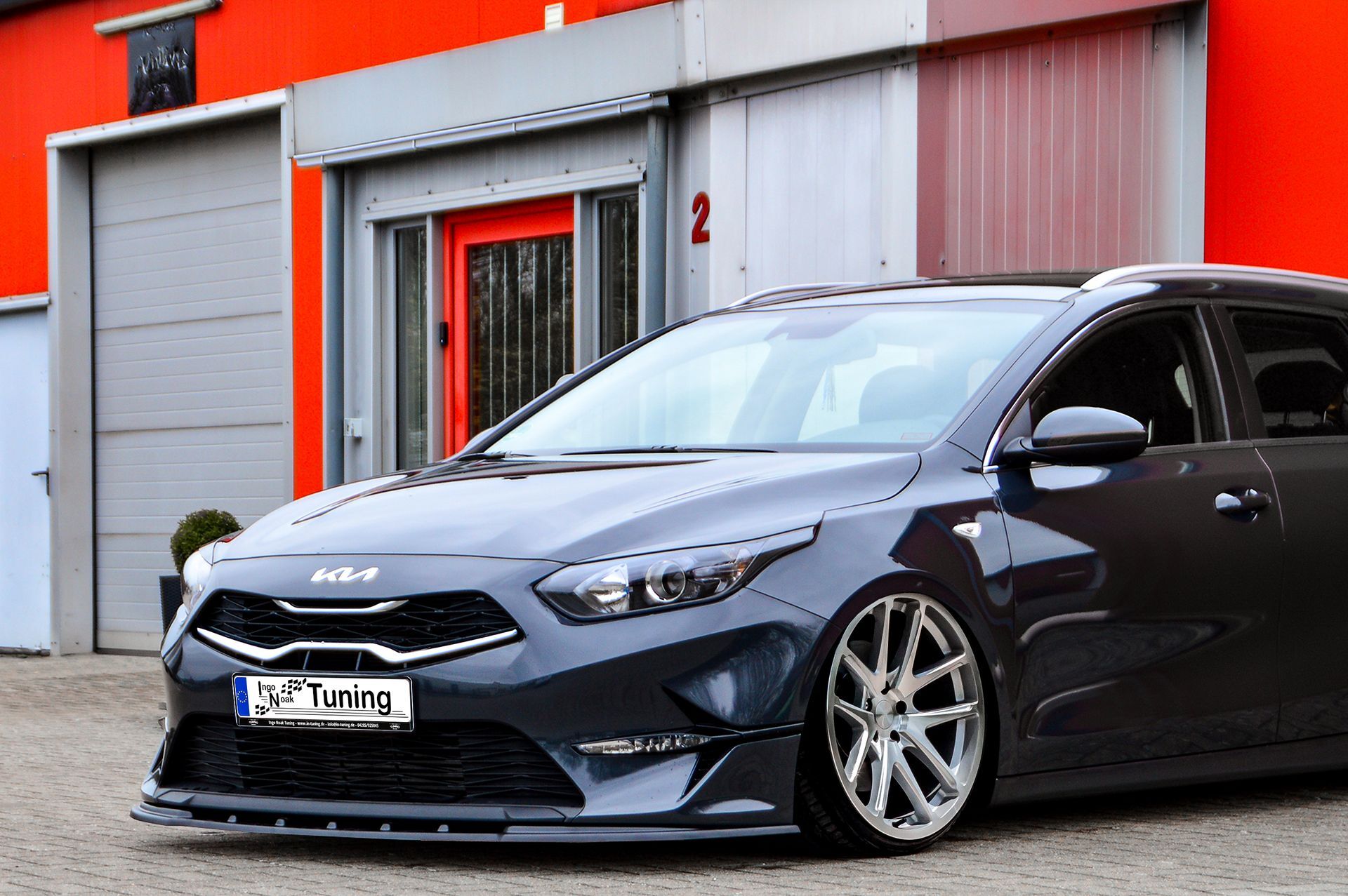 CUP Frontspoilerlippe für Kia Ceed CD ab Bj. 2021- Schwarz Matt