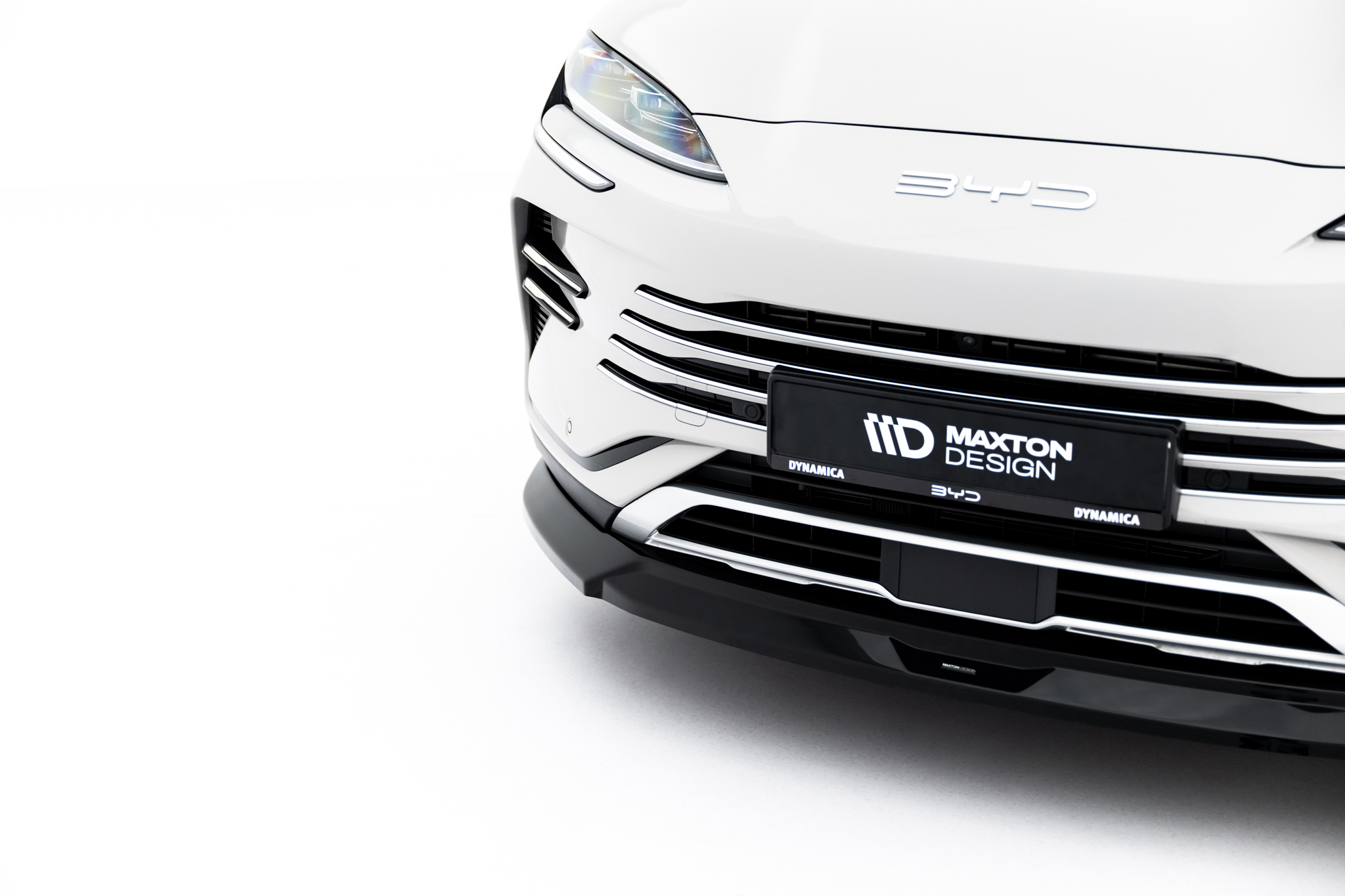 Frontlippe V.2 passend für BYD Seal U Mk1 schwarz Hochglanz