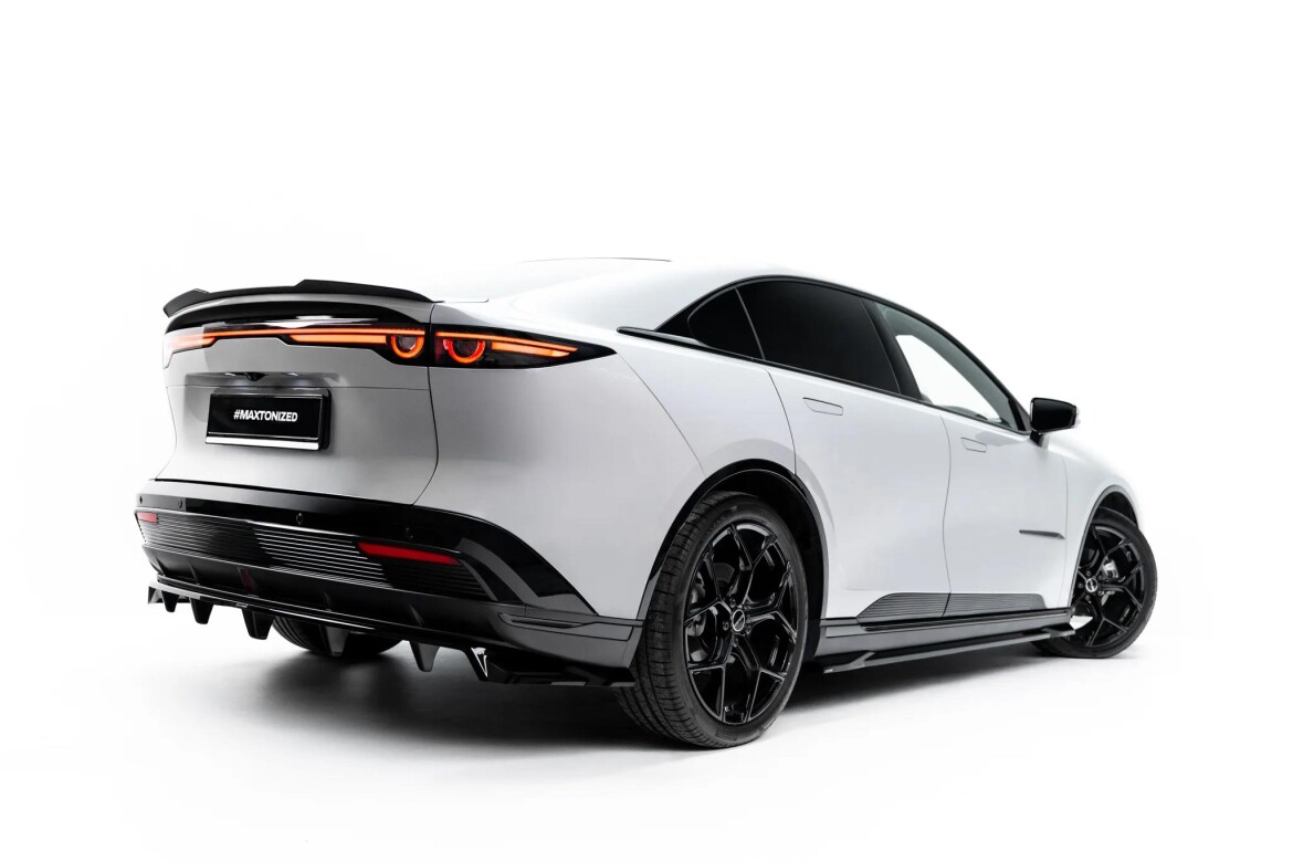 Heckspoiler Lippe passend passend für Mazda 6e Mk1 schwarz Hochglanz