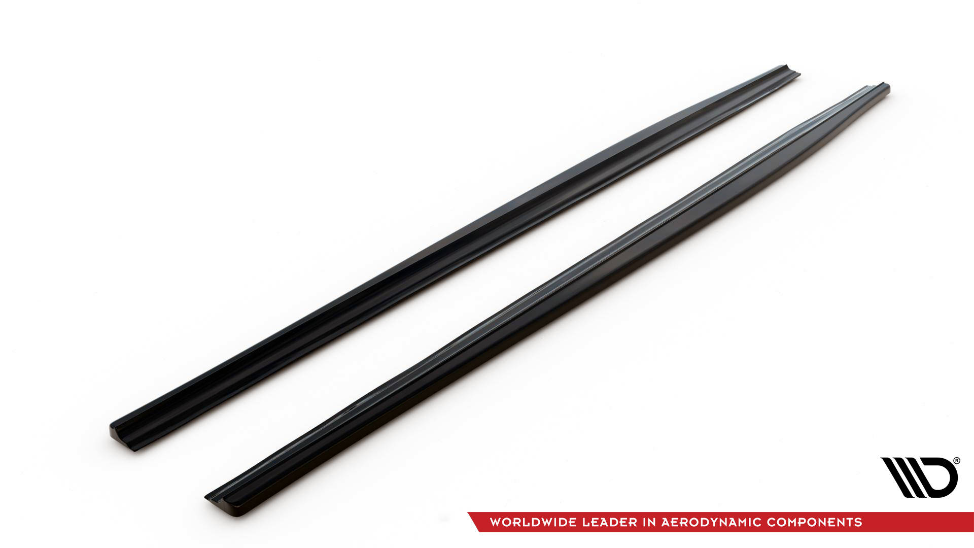 Street+ Seitenschweller Leisten passend für BMW 1er M-Paket / M135i / M140i F21 / F21 FL schwarz Hochglanz