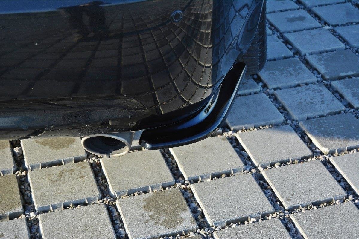 Diffusor Flaps passend für Infiniti G37 Limousine schwarz Hochglanz