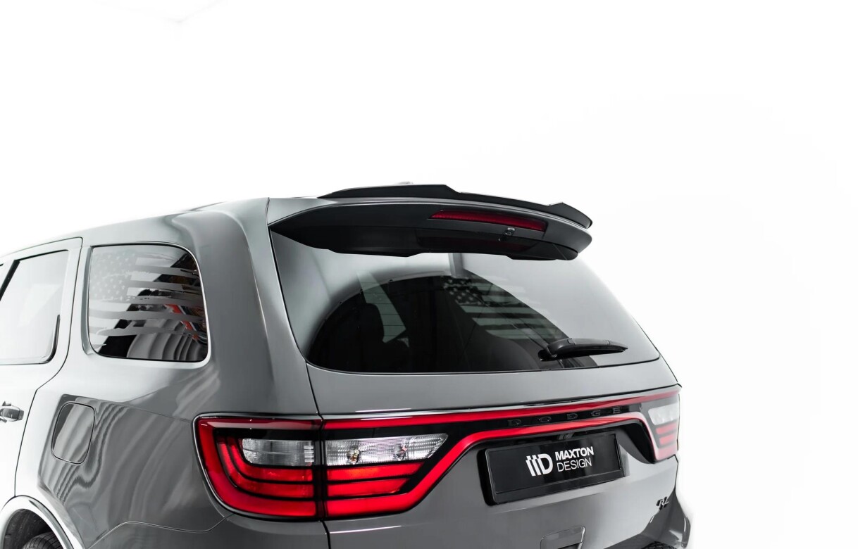 Heckspoiler Lippe V.2 passend für Dodge Durango Facelift RT Mk3 schwarz Hochglanz
