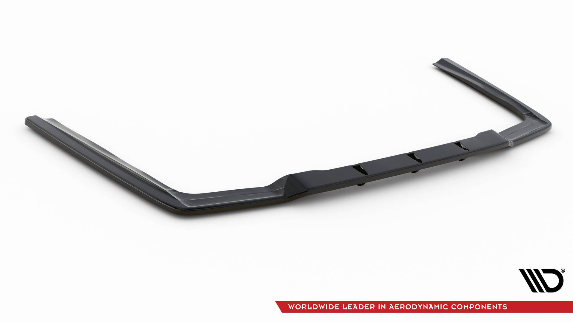 Street+ Mittlerer Diffusor RACE Heck Ansatz passend für Mercedes E63 AMG Limousine W212 FL schwarz Hochglanz
