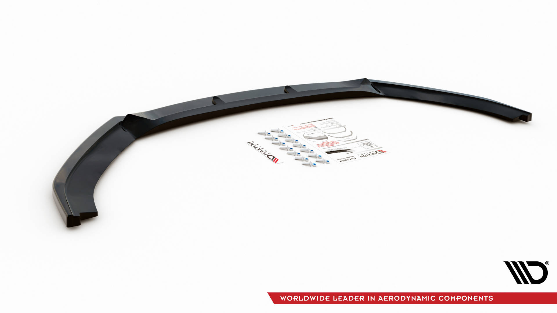 Street+ Spoilerlippe Front Ansatz passend für Hyundai I40 Mk1 schwarz Hochglanz