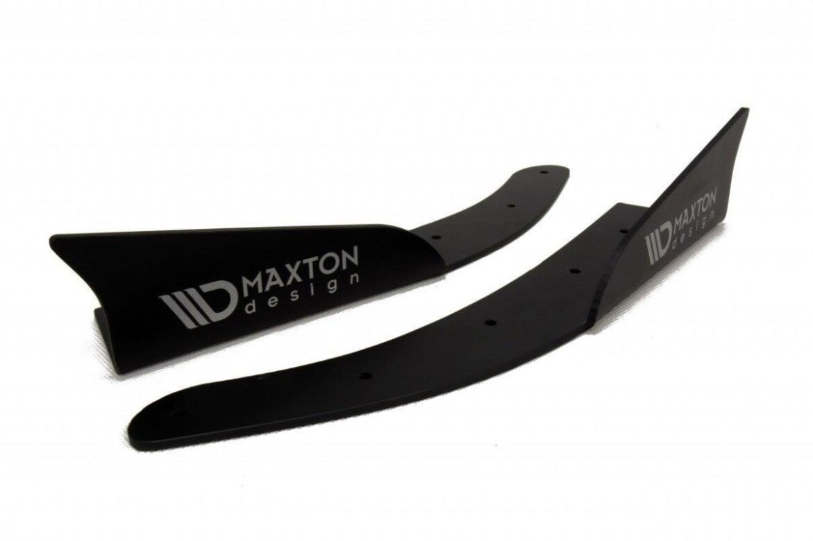 UNIVERSAL Frontansatz WINGLETS schwarz matt