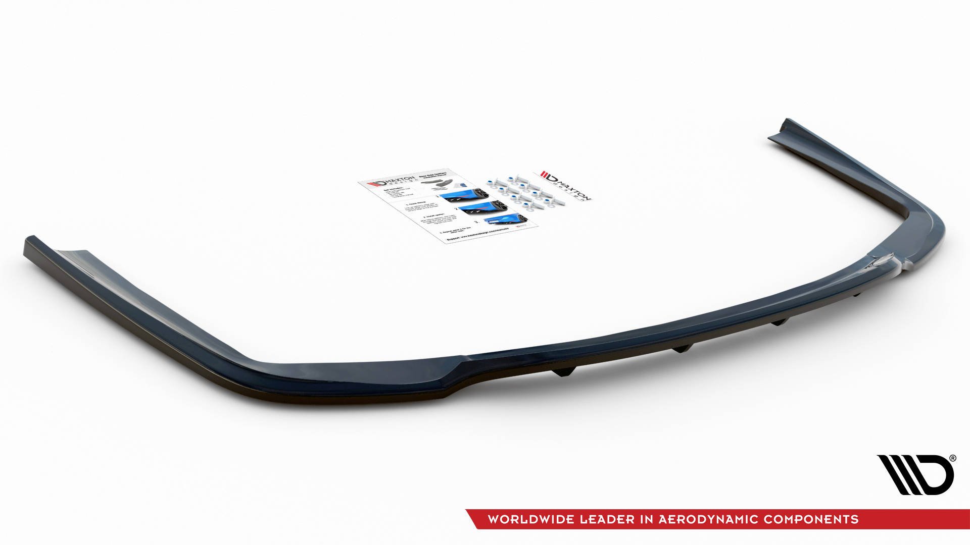 Street+ Mittlerer Diffusor RACE Heck Ansatz passend für BMW 7 M-Paket G11 /G12 schwarz Hochglanz