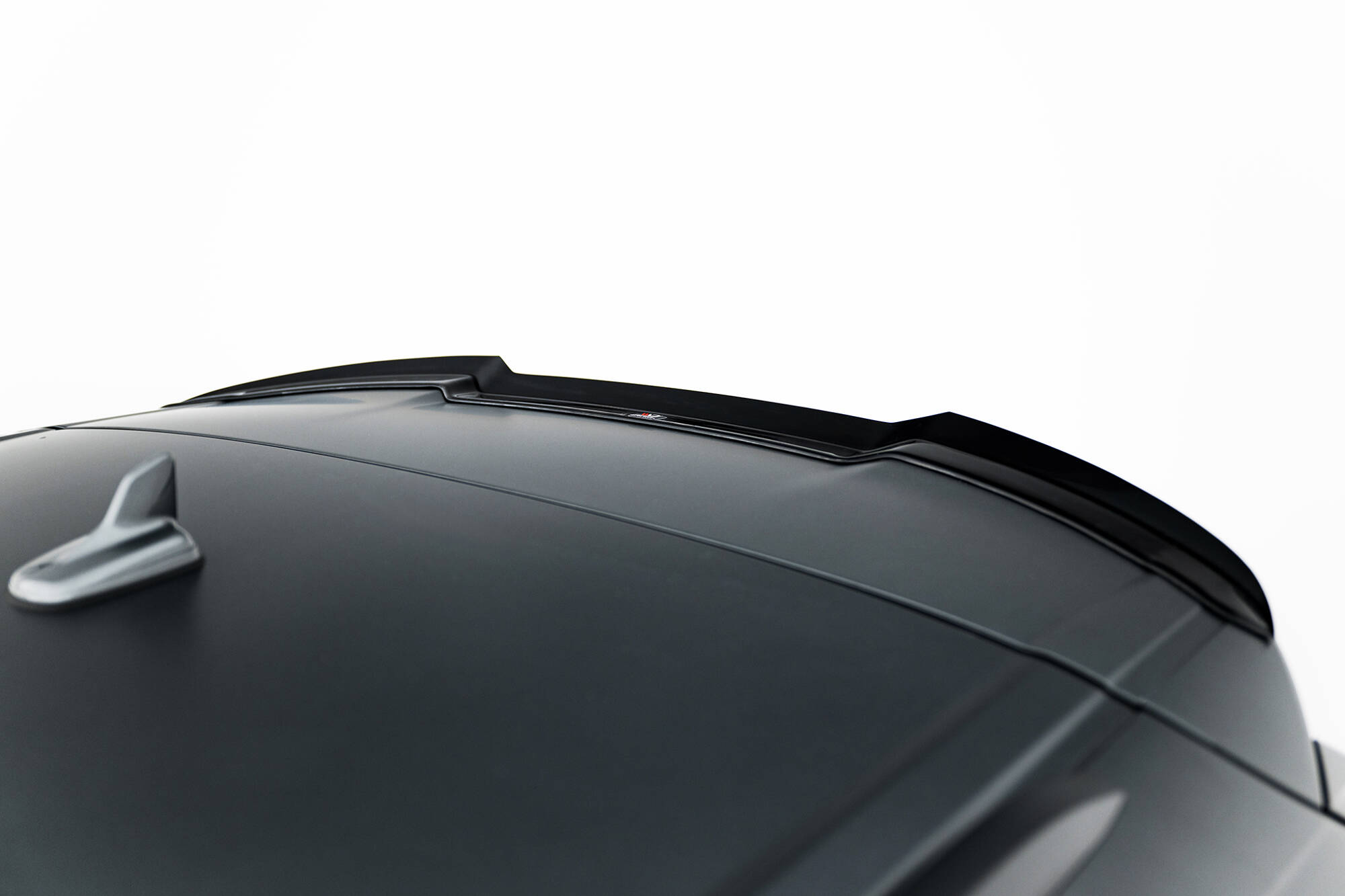 Heck Spoiler Aufsatz Abrisskante passend für Audi Q7 S-Line / SQ7 Mk2 FL 2 schwarz Hochglanz