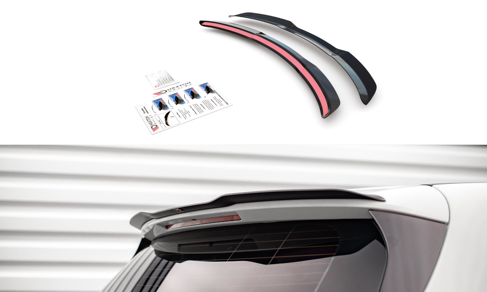 Spoiler CAP für Mercedes-Benz A W176 schwarz Hochglanz