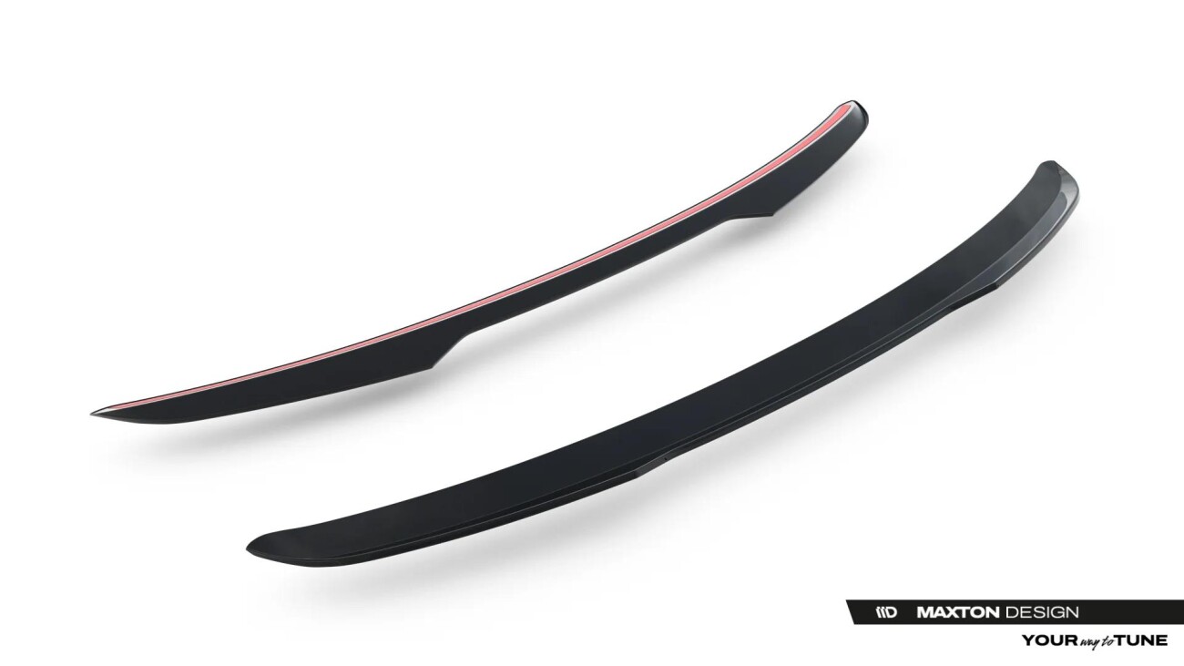 Heckspoiler Lippe V.2 passend für Dodge Durango Facelift RT Mk3 schwarz Hochglanz