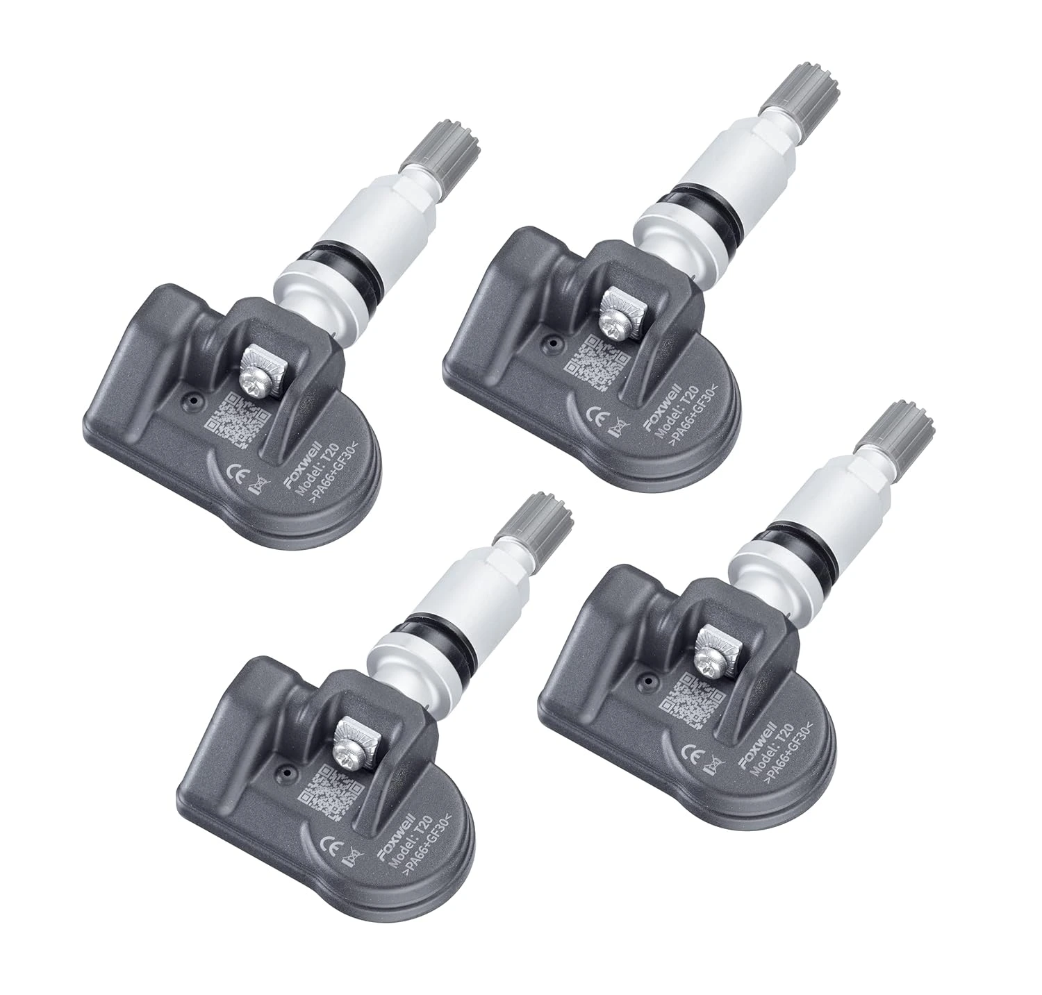 4 x Foxwell RDCi RDKS TPMS Reifendrucksensor T20 Alu vorprogrammiert