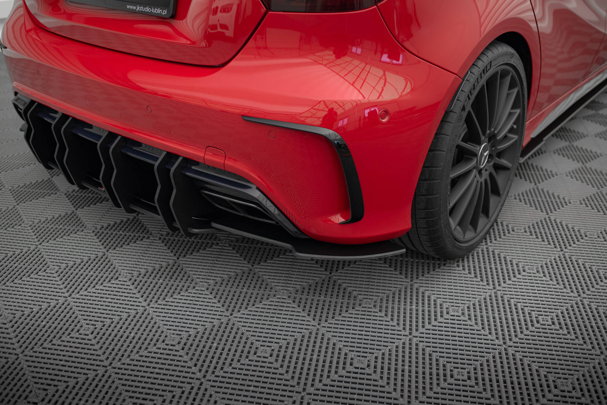 Street Pro Heck Ansatz Flaps passend für Mercedes A 45 AMG W176 FL
