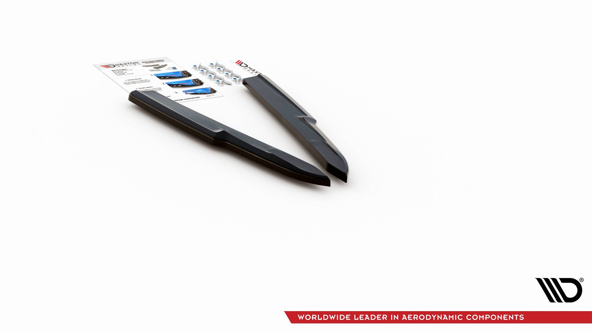 Street+ Heck Ansatz Flaps passend für Audi A6 S-Line / S6 C8 / C8 FL schwarz Hochglanz