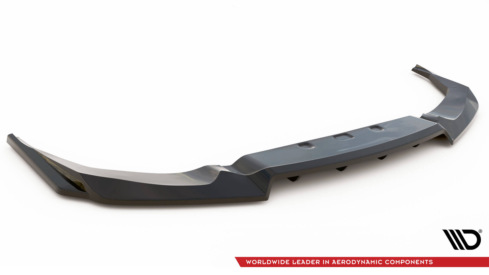 Street+ Mittlerer Diffusor RACE Heck Ansatz passend für Nissan GTR R35 FL schwarz Hochglanz
