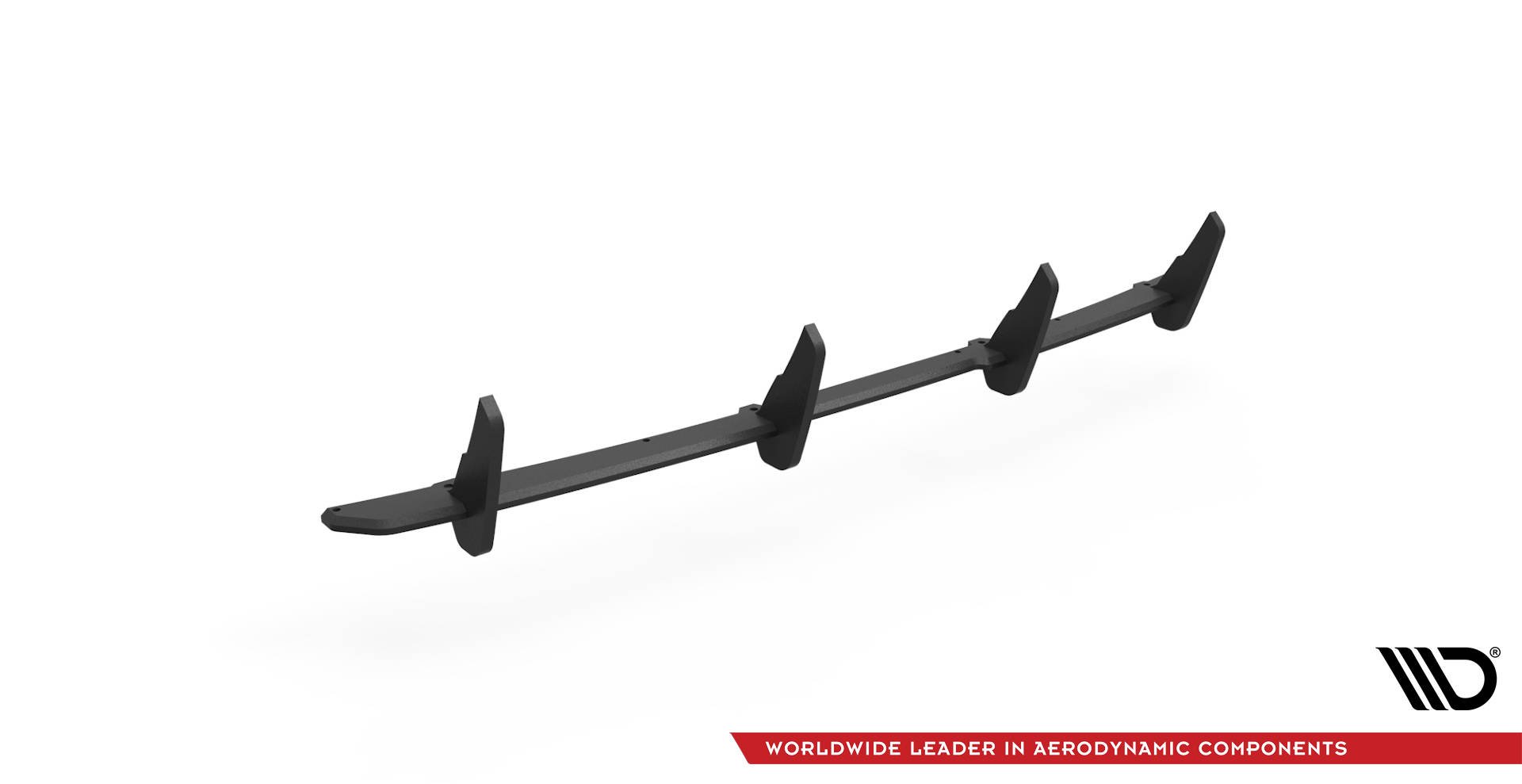 Street Pro Heckschürze Heck Ansatz Diffusor passend für BMW 3er G20 / G21 rot