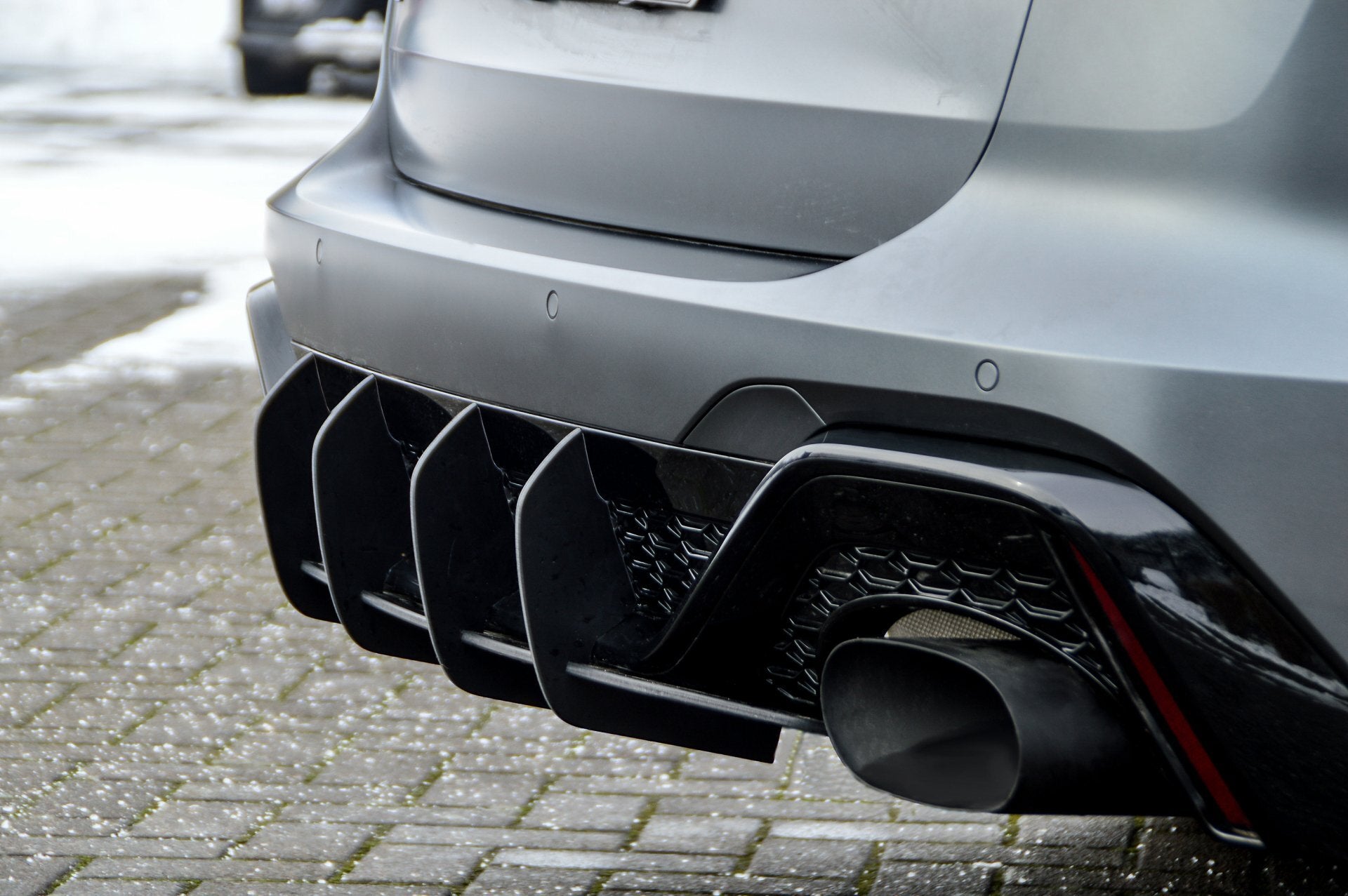 Bodykit für Audi RS6 C8 4K Bj.2019- Schwarz Matt