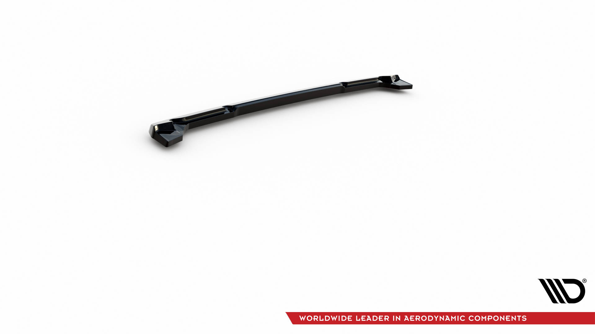 Street+ Mittlerer Diffusor Heck Ansatz passend für Mini Cooper Clubman John Cooper Works F54 FL schwarz Hochglanz