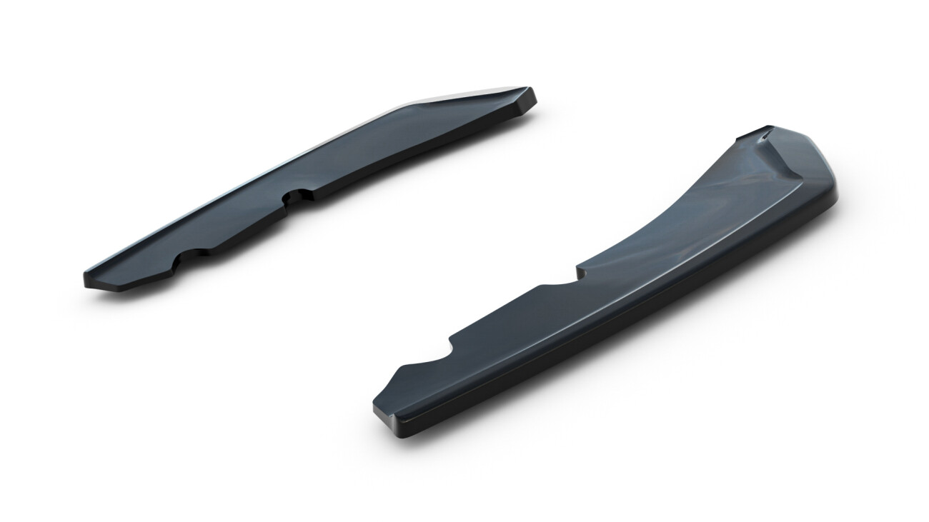 Diffusor Flaps V.2 passend für BMW 2 Gran Coupe M-Paket F44 schwarz Hochglanz