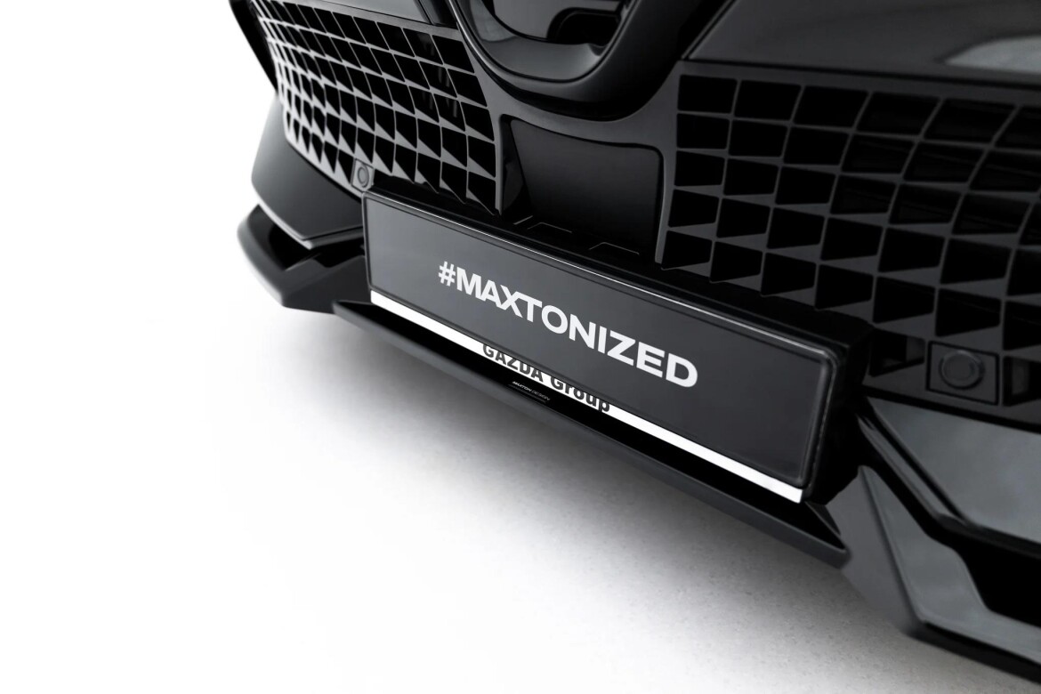 Frontlippe passend für Alfa Romeo Junior Mk1 schwarz Hochglanz