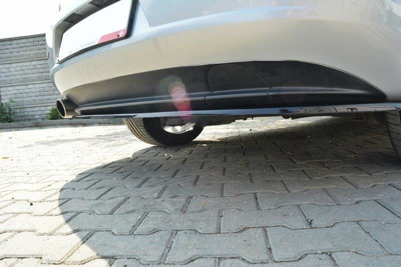 Street+ Mittlerer Diffusor Heck Ansatz RACE passend für Alfa Romeo 159 schwarz matt