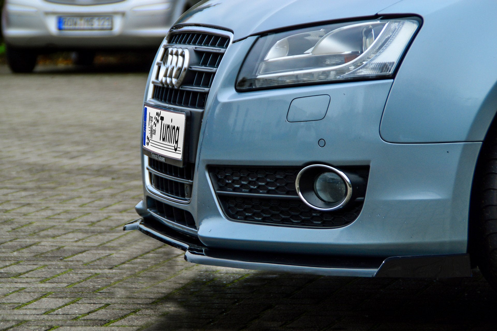 Cup Frontspoilerlippe mit Wing V2 für Audi A5 B8 Bj. 2005-2011 Carbon Optik